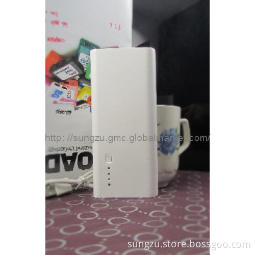 Sungzu Mobile 20000mah battery power bank with dual usb